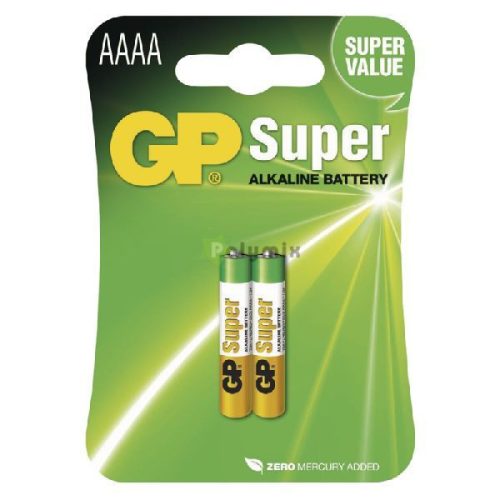 25A AAAA 1,5V super alkáli elem C/2