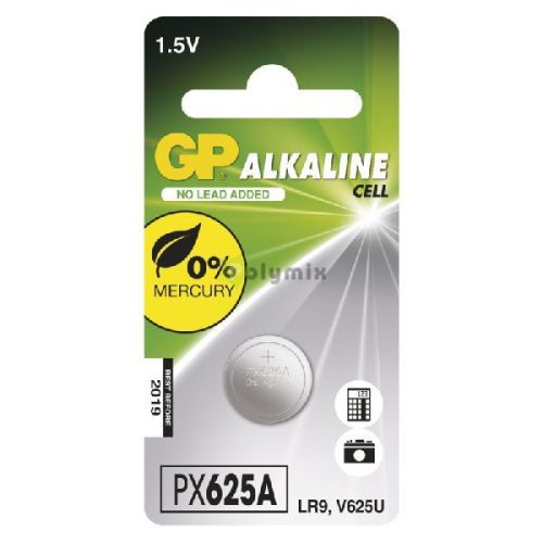 PX625A LR9 alkáli gombelem C/1