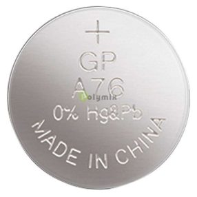 GP alkaline button cell A76F (LR44) 2BL