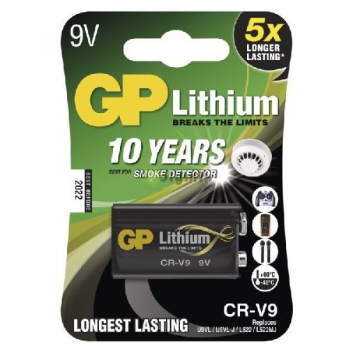 Lítium 9V-os elem C/1