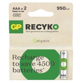 ReCyko 950mAh mikroceruza akkumulátor C/2 Új!