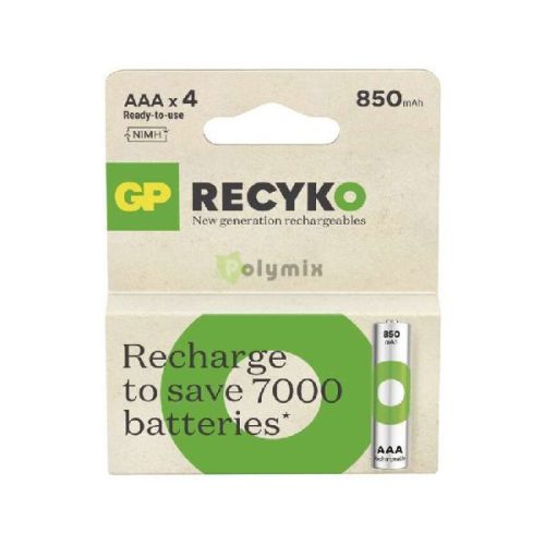 ReCyko 850mAh mikroceruza akkumulátor C/4 Új!