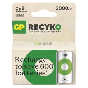 Recyko 3000 mAh baby akkumulátor C/2 ÚJ!