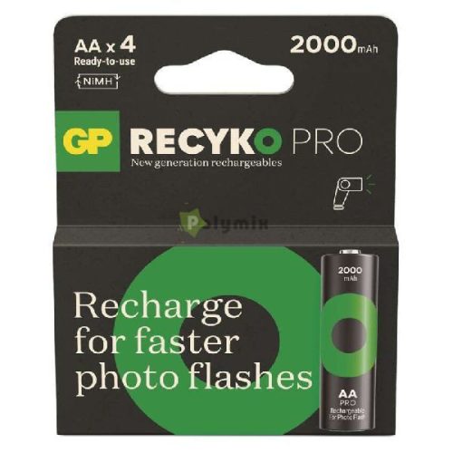 ReCyko Pro 2000mAh ceruza akkumulátor C/4 Photo Flash ÚJ!