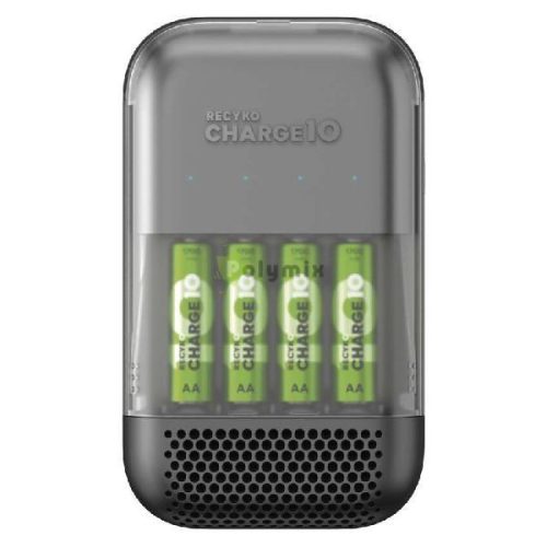 GP TÖLTŐ S491 CHARGE 10 + 4× AA