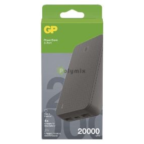 Powerbank B+ Series, 20 000 mAh, 15 W, fekete