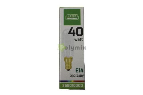 40W-E14 tubular/páraelszívó izzó