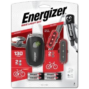 Energizer Kerékpár Lámpa 2 Részes + 4xAAA