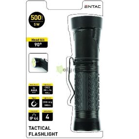 Elemlámpa 90° 5W T6 Alu 3xAAA(nt)