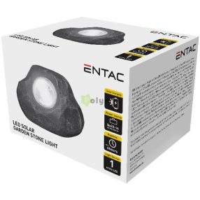 Entac Kerti Szolár Lámpa Kő Műanyag 1 LED