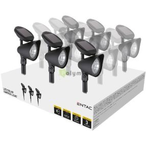   Kerti Szolár Lámpa Reflektor 32cm Műanyag 3 LED 12/kínáló