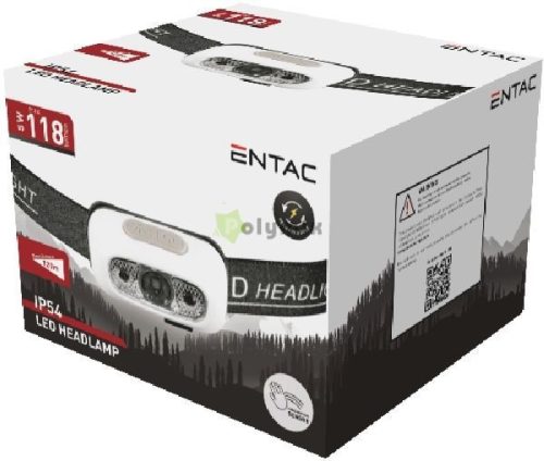 Fejlámpa 5W 700mAh Fehér