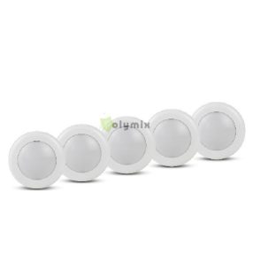   Mini Hordozható Éjjeli Fény 0.45W RGB + Távir. 6db/csomag