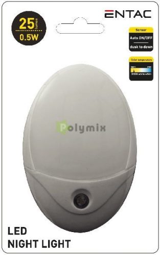 Éjjeli Fény 0.5W Ovális WW Fehér