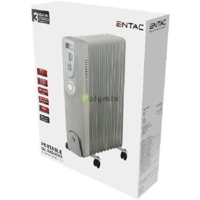 Entac Olajradiátor 11 taggal 2500W Időzítővel