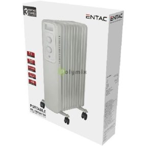 Entac Olajradiátor 11 taggal 2500W Fehér