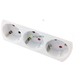 Hálózati Adapter 3 Aljzat (3 Földelt)