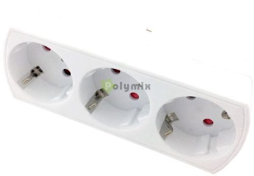 Hálózati Adapter 3 Aljzat (3 Földelt)