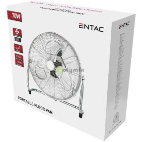 Hordozható Fém Padló Ventilátor 70W