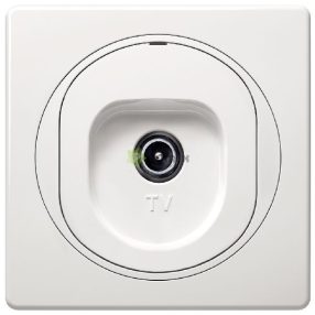 EON TV antenna aljzat, egyedi rendszerekhez, fehér