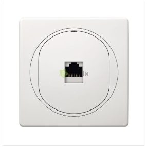 EON adatátviteli aljzat 1xRJ45 Cat 6 UTP, fehér