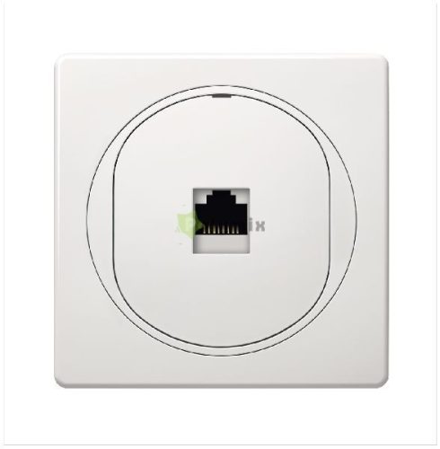 EON adatátviteli aljzat 1xRJ45 Cat 6 UTP, fehér