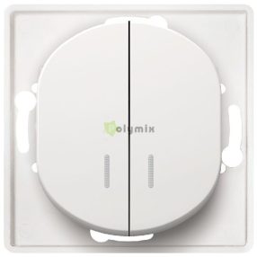   EON 105 fedőkeret-mentes csillárkapcsoló LED visszajelzővel, fehér