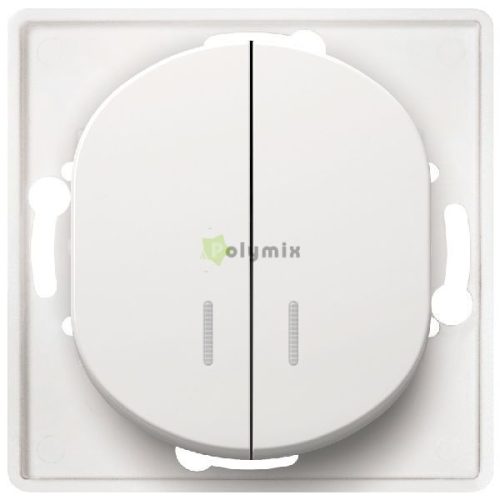 EON 105 fedőkeret-mentes csillárkapcsoló LED visszajelzővel, fehér