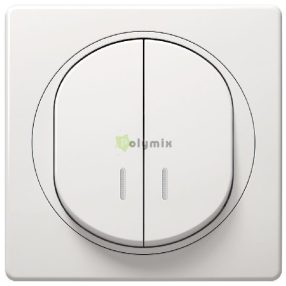 EON 105 csillárkapcsoló LED visszajelzővel, fehér