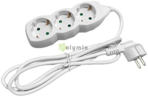 Elosztó 3 Foglalat 5m 3x1.5