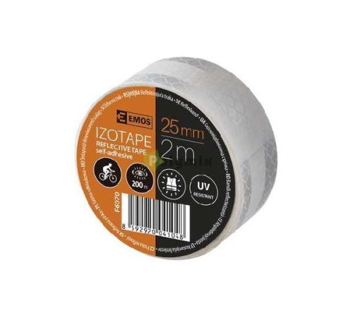 Emos Öntapadó fényvisszaverő szalag 25mm/2m fehér