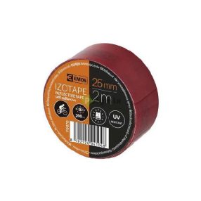 Emos Öntapadó fényvisszaverő szalag 25mm/2m piros