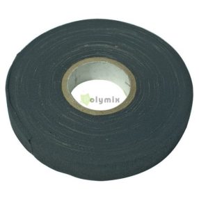 15 m-es (0,396x15mm) fekete TEXTIL szigetelőszalag