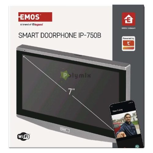 GoSmart Kiegészítő monitor IP-750B otthoni video kaputelefonhoz IP-750A 