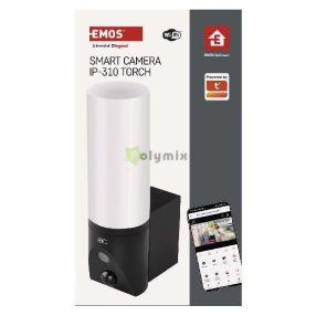   GoSmart Wifis kültéri forgatható kamera IP-310 TORCH világítással, fekete