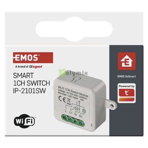 GoSmart kapcsolómodul IP-2101SW, WiFi, 1 csatorna