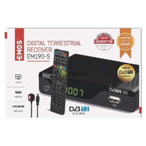 DVB-T2 VEVŐ EM-190S HD