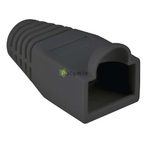 RJ45 csatlakozó védőkupak fekete