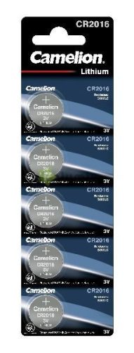 CR2016 lítium gombelem C/5