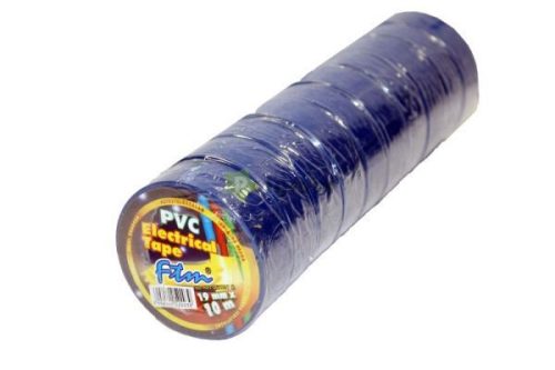 10 m-es (19mmx10m) kék szigetelőszalag