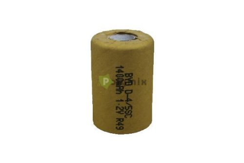 Ipari akkumulátor 1400 mAh 4/5 SUB-C NiCd