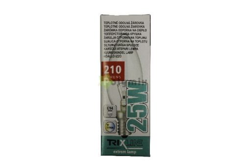 Gyertya hőizzó 25W-E14 ÚJ!
