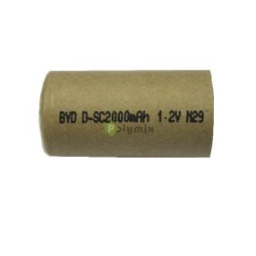 Ipari akkumulátor 2000 mAh SUB-C NiCd