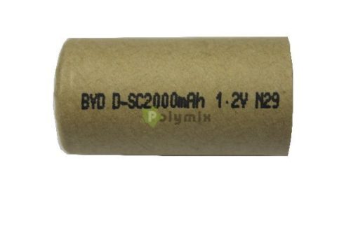 Ipari akkumulátor 2000 mAh SUB-C NiCd