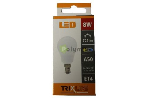 8W-E14 A50 LED izzó 2700K