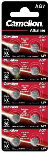 195 AG7 LR57 alkáli gombelem 0% HG C/10