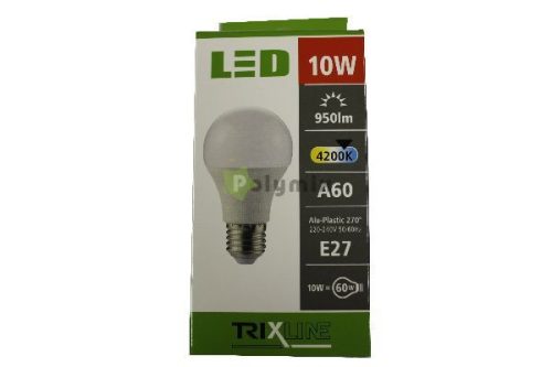 10W-E27 270° A60 LED izzó 4200K