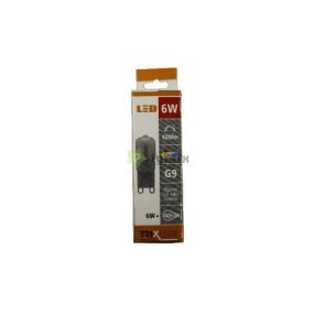 6W-G9 LED izzó 2700K
