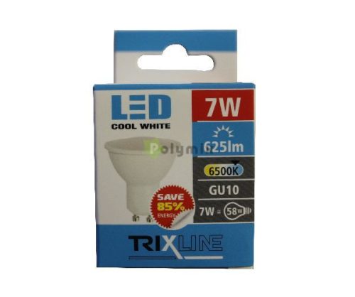 7W-GU10 LED izzó 6500K