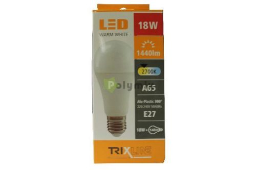 18W-E27 A65 LED izzó 2700K